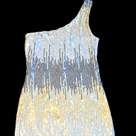 As U Wish Dresses & Skirts - Sequin One Shoulder dress  S